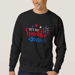 Sweatshirt 4 juillet C'Est Mon Étincelant Son Et Son Matchin