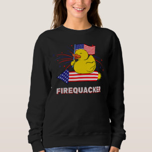 Sweatshirt 4 juillet Usa Patriotique Patriotique Casse-Caoutc