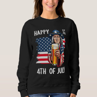 Sweatshirt 4th July 1776 Patriotic Patriot USA Eagle Independ