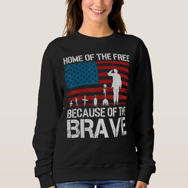 Sweatshirt 4th july apparel USA american flag 4th of july for (Devant)