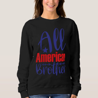 Sweatshirt 4th july apparel USA american flag 4th of july for
