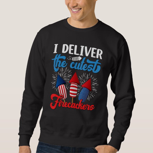 Sweatshirt 4th Of July L&D Nurse Labor and Delivery Nurse (Devant)