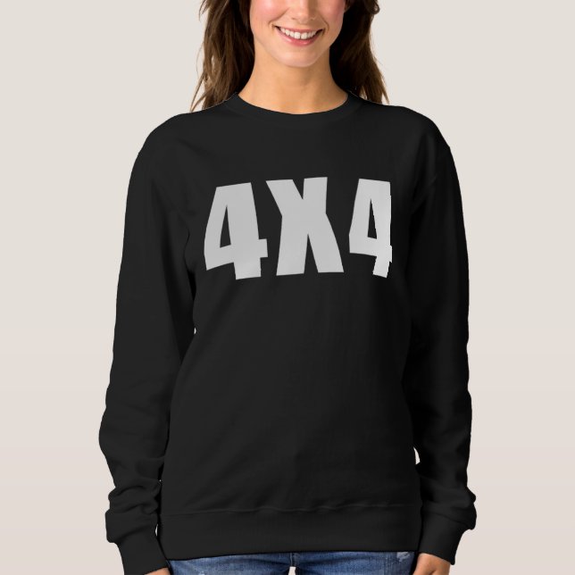 Sweatshirt 4x4 Tout-terrain  1 (Devant)