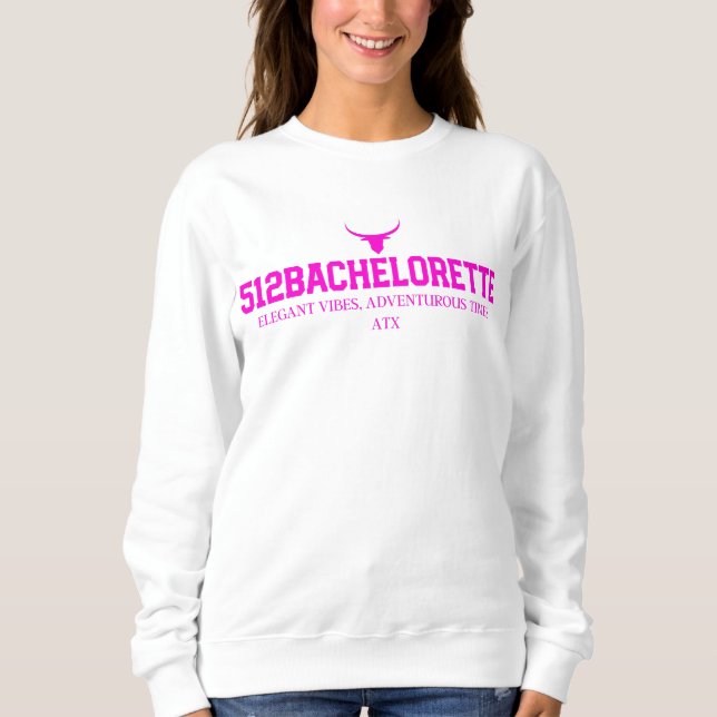 Sweatshirt 512T-shirt à manches longues pour femmes Bachelore (Devant)
