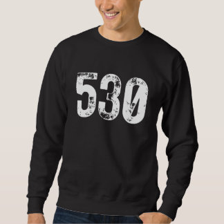 Sweatshirt 530 Area Code Redding CA Mobile Telephone Area Cod