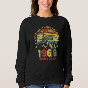 Sweatshirt 53e anniversaire 53 ans stupéfiant depuis mai 1969