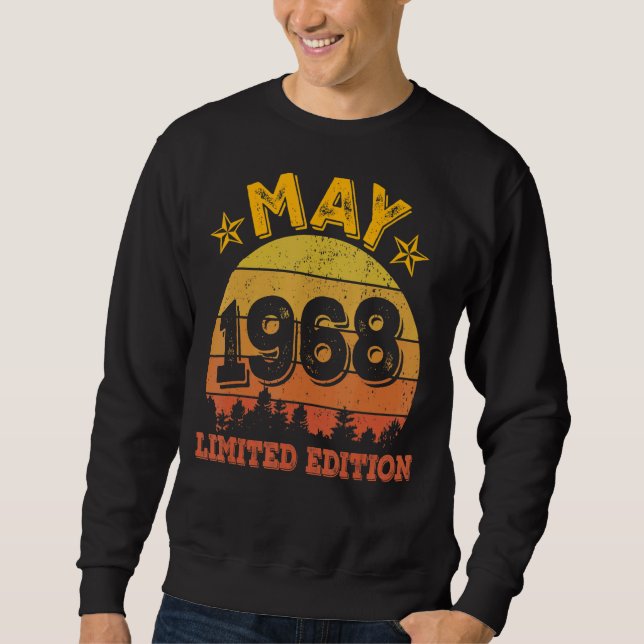 Sweatshirt 54e anniversaire Décorations mai 1968 54 ans Me (Devant)