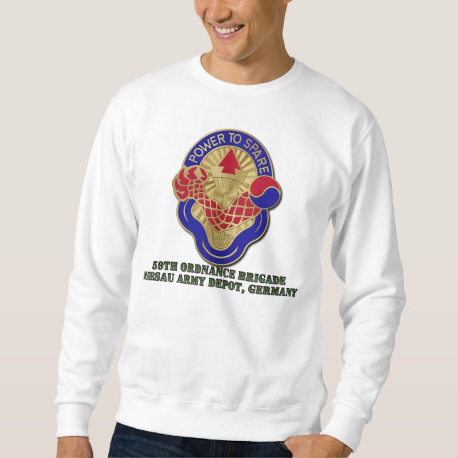 Sweatshirt 59e brigade d'artillerie (Devant)