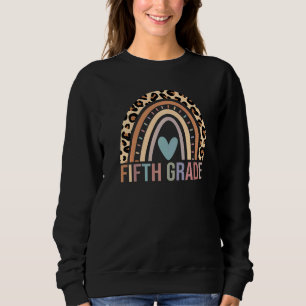 Sweatshirt 5e année Escadron Leopard Arc-en-ciel 5e année