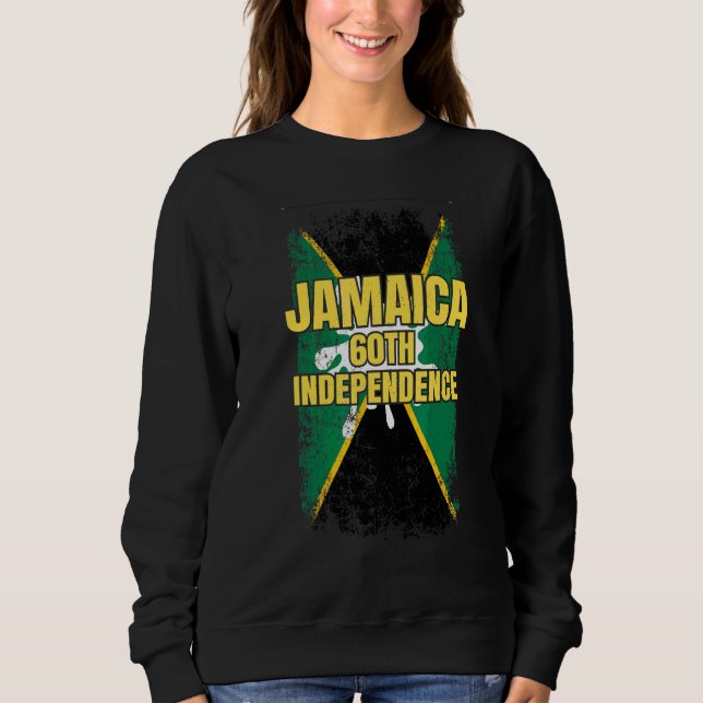 Sweatshirt 60e anniversaire de l'indépendance de la Jamaïque (Devant)