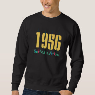 Sweatshirt 66e anniversaire Dames Mens 66 ans 1956 5