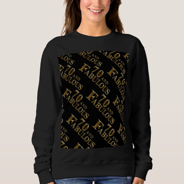 Sweatshirt 70e anniversaire  (Devant)