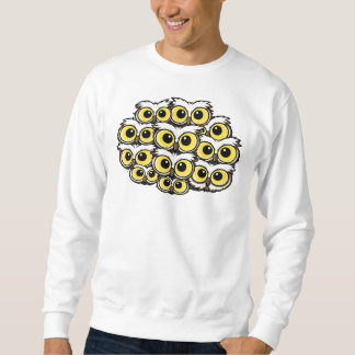 Sweatshirt 70s Style Owl