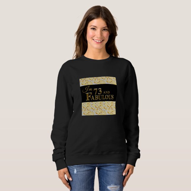 Sweatshirt 73e anniversaire  (Devant entier)