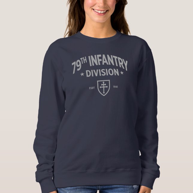 Sweatshirt 79e division d'infanterie - US Military Women (Devant)