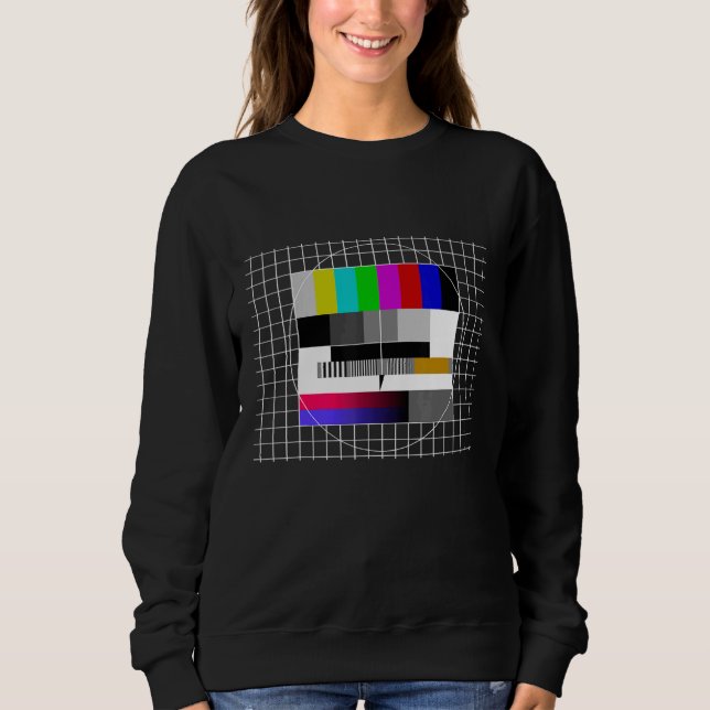 Sweatshirt 80s 90s Theme Party Outfit 80s 90s Retro Test Imag (Devant)