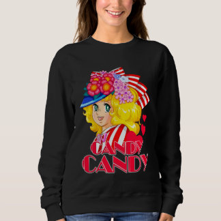 Sweatshirt 80s Candy Candy Cartoon Japanese Retro Vintage Ani