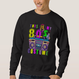Sweatshirt 80's Retro Fashion Throwback Culture 1980 Disco Mu