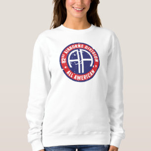 Sweatshirt 82e division aéroportée "All American" Grunge Wome