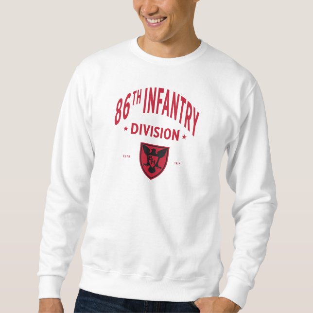 Sweatshirt 86e division d'infanterie - US Military (Devant)