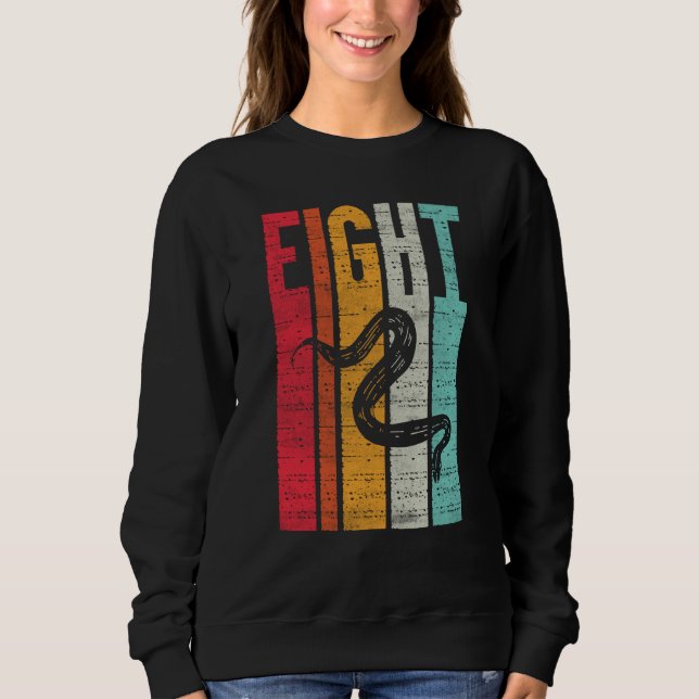 Sweatshirt 8 ans Anniversaire Snake Whisperer Phyton Boa (Devant)