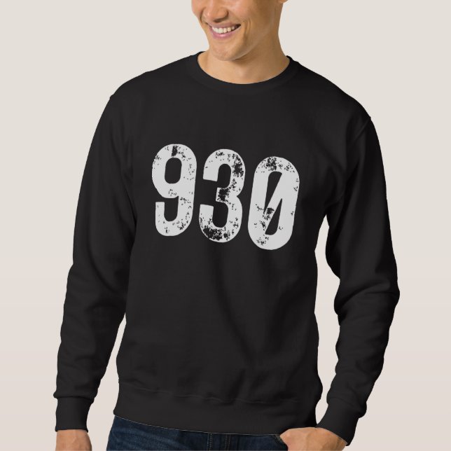 Sweatshirt 930 Area Code Evansville IN Mobile Telephone Area  (Devant)