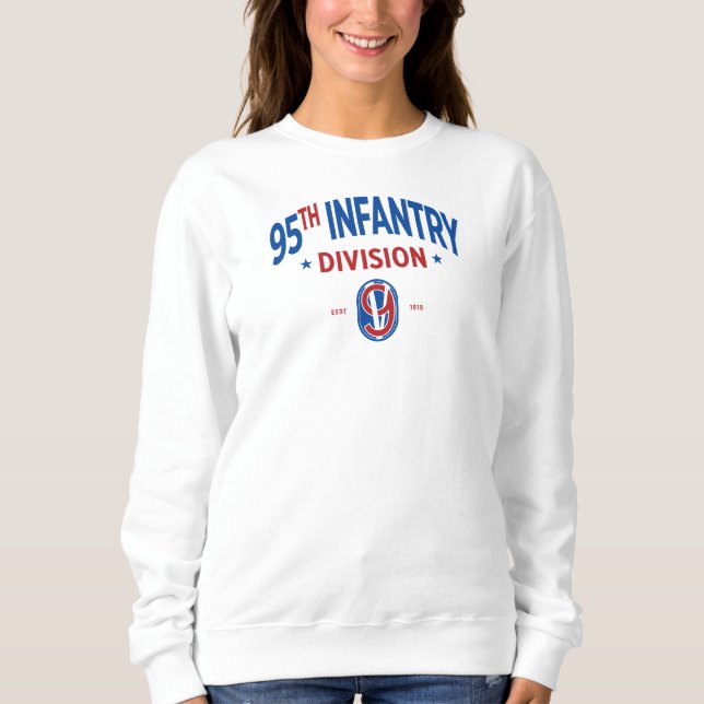 Sweatshirt 95e division d'infanterie Femmes de la division "I (Devant)