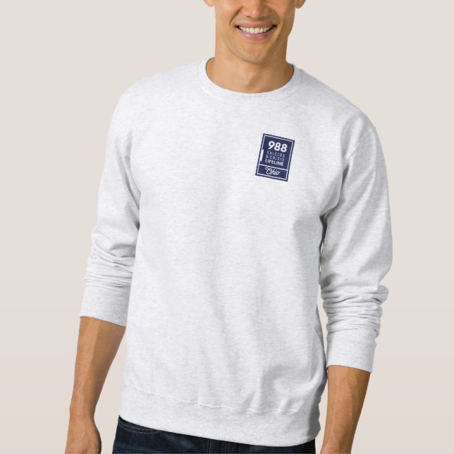 Sweatshirt 988 Col cou (Devant)