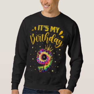Sweatshirt 9e anniversaire C'est mon 9e anniversaire 9 ans fi