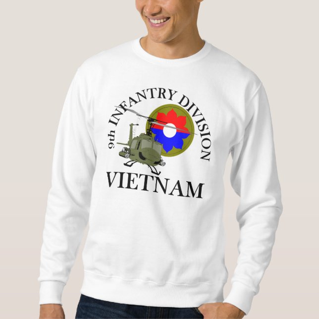 Sweatshirt 9ème Vétérinaire d'identification Vietnam (Devant)