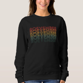 Sweatshirt à bientôt en ROEVEMBER Drapeau US Rétro