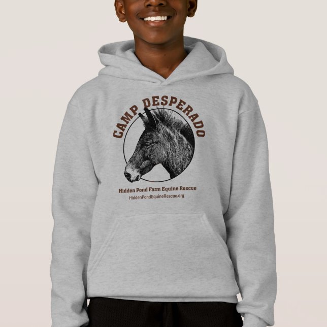 Sweatshirt à capuchon de Camp Desperado (Devant)