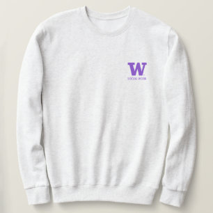 Sweatshirt à col gris SSW Unisexe