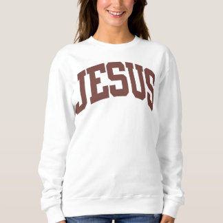 Sweatshirt à col ras du cou JESUS Varsity Print Ba
