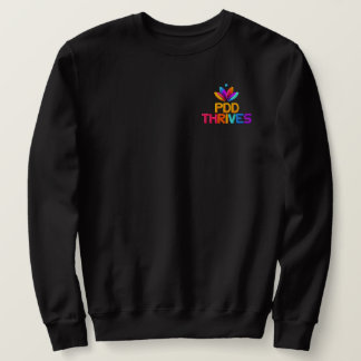 Sweatshirt à col rond avec logo classique