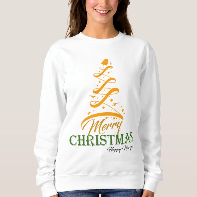 Sweatshirt à col rond classique Freefit pour femme (Devant)