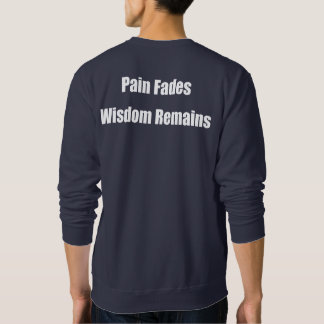 Sweatshirt à col rond pour hommes noir Vibe Inspir