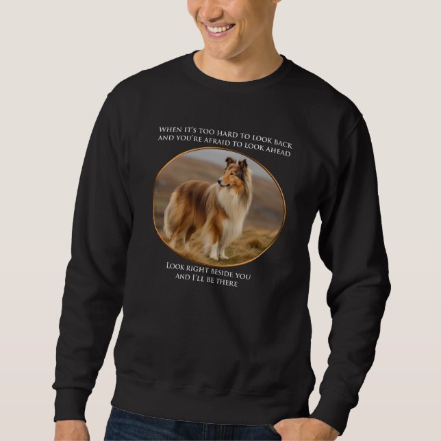 Sweatshirt À Côté De Vous Collie (Devant)