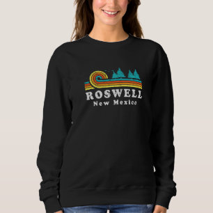 Sweatshirt À feuillage persistant coucher de soleil Roswell F