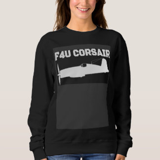 Sweatshirt A great F4U Corsair VMF 214 over Vella Lavella isl