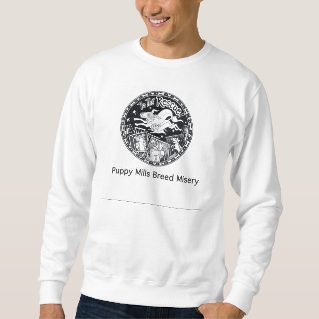 Sweatshirt À la chemise de délivrance (Devant)