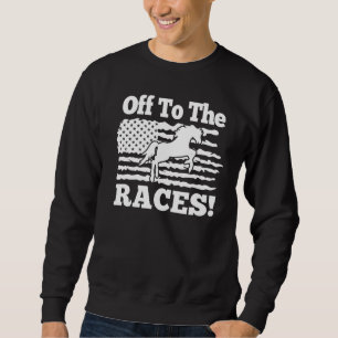 Sweatshirt À La Course Kentucky Horse Racing Derby Party
