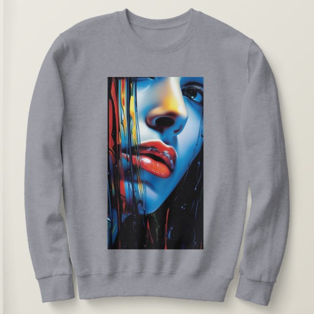 Sweatshirt À la mode (Design devant)