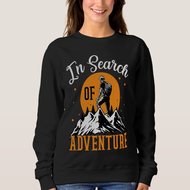 Sweatshirt À la recherche d'aventure (Devant)