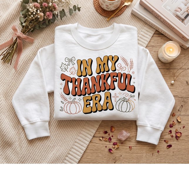 Sweatshirt À mon ère de gratitude, conception de t-shirt de T (Créateur téléchargé)