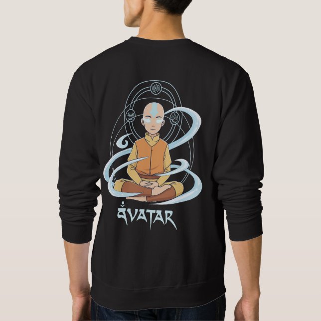 Sweatshirt Aang – Équilibre au-dessus de la guerre (Dos)