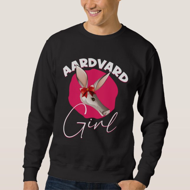Sweatshirt Aardvark Girl Ant Eater Aardvark (Devant)