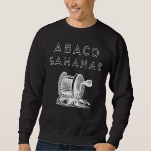 Sweatshirt Abaco Iles Bahamas Hors-Bord Pêche Vacances Donc