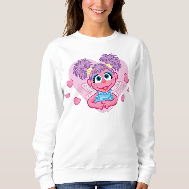 Sweatshirt Abby Cadabby Valentine Hearts Graphisme (Devant)