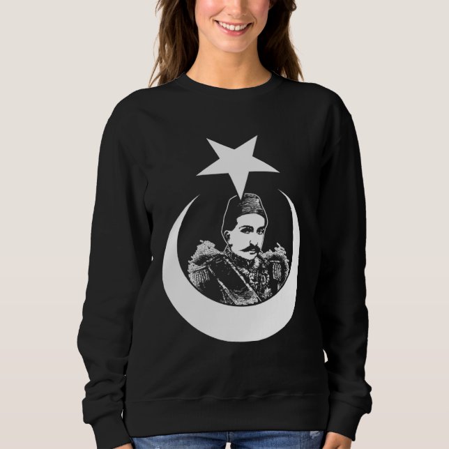 Sweatshirt Abdülhamid II Osmane Abdul Hamid Osmanli Pour la T (Devant)